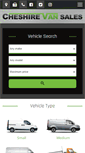 Mobile Screenshot of cheshirevansales.co.uk